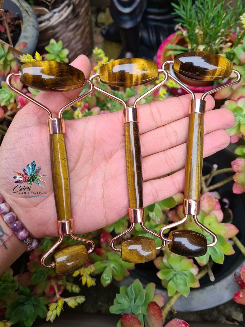 Tiger Eye Facial Roller