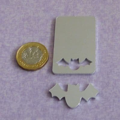 Bat cutout metal stamping/engraving  blank - 2mm - laser cut