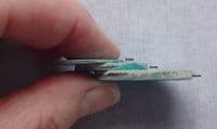 Chunky pewter die cut blanks - stamping/engraving - 2mm or 3mm thick
