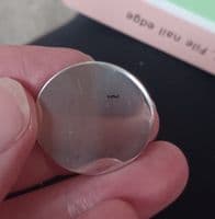 Chunky pewter die cut blanks - stamping/engraving - 2mm or 3mm thick