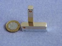 Chunky square bar (8mm) metal stamping/engraving/laser  blank - aluminium,copper and brass