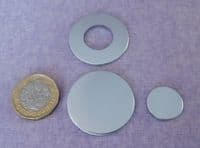 Clamshell 3 piece metal stamping blank set - plain only