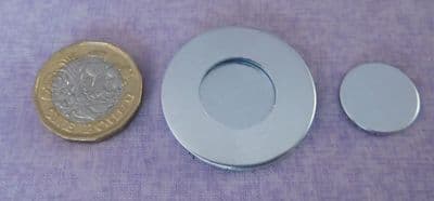 Clamshell 3 piece metal stamping blank set - plain only