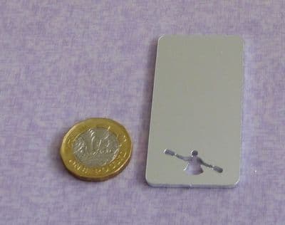 CLEARANCE Canoe/kayak metal stamping engraving blank - 2mm - laser cut