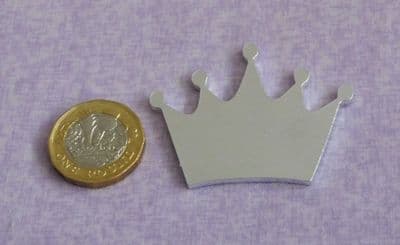 Crown metal stamping engraving blank -2mm aluminium - laser cut