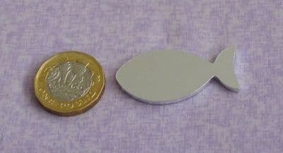 Fish metal stamping blank - 2mm aluminium - laser cut