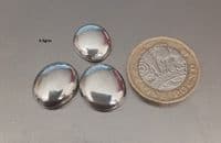 Hand poured free form pewter pebbles - stamping blanks
