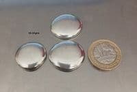 Hand poured free form pewter pebbles - stamping blanks