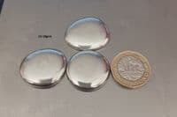 Hand poured free form pewter pebbles - stamping blanks