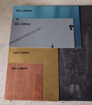 Metal  sheet, Brass sheet ,aluminium sheet and Copper sheet - various sizes
