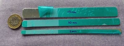 Pewter cuffs - guillotine cut - metal stamping blank/engraving