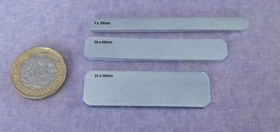 Plain super slim rings blanks - guillotine cut