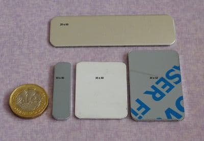 Rectangle metal stamping blanks - aluminium, copper or brass - guillotine cut