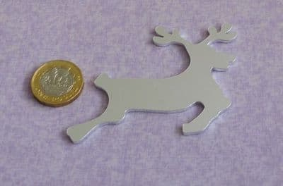Reindeer metal stamping/engraving/enamelling blank  - laser cut