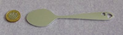Spoon metal stamping blank - 2mm aluminium - laser cut