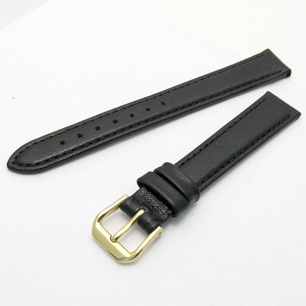CONDOR Padded Calf Leather Watch Strap Smooth Grain 105R 12mm 14mm