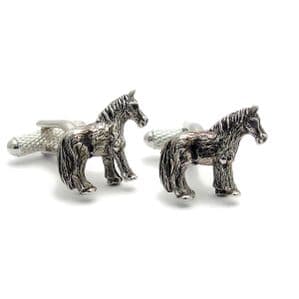 Horse Novelty Cufflinks by Onyx Art New in Box CK818