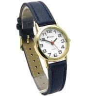 Ravel Ladies Easy Read Quartz Watch Blue Strap R0105.26.2