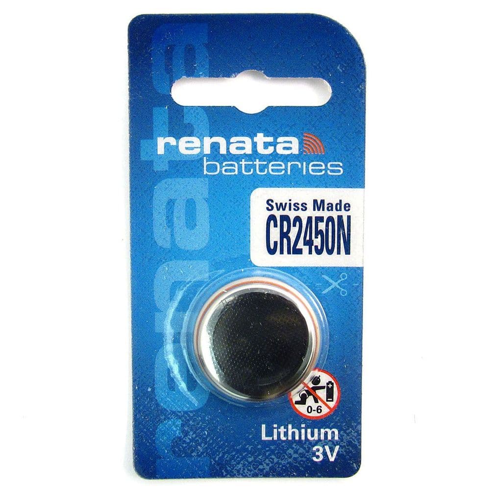 Renata Lithium Watch Batteries / Coin Cells - CR2450N