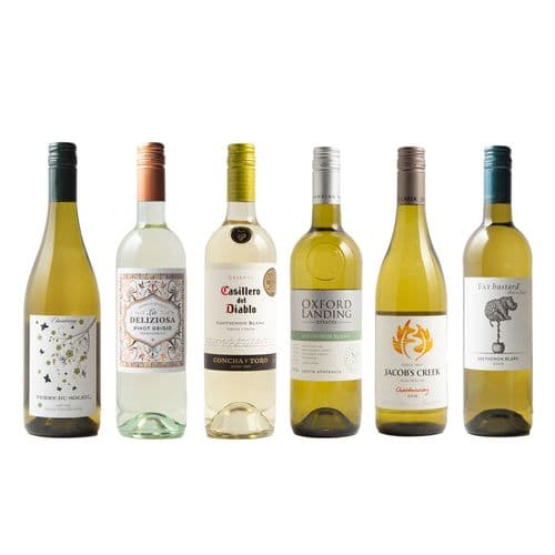 Oval Mixed White Wine Case
