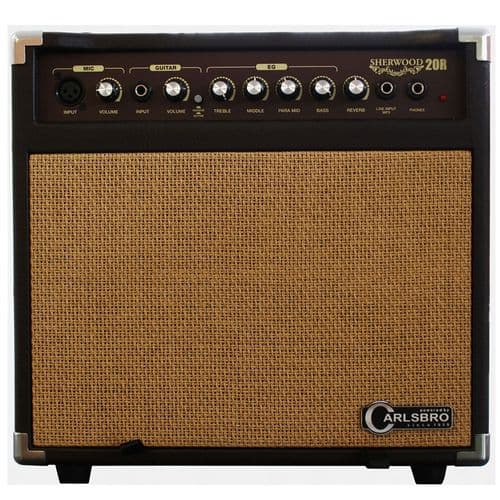 Carlsbro Sherwood 20R Acoustic Combo Amplifier Wedge 20 Watt