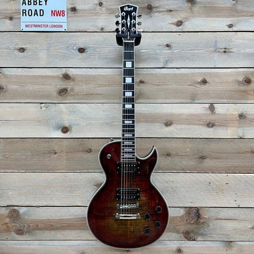 Cort CR300 Deluxe Flaming Burst