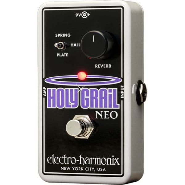 Electro Harmonix Holy Grail Neo Reverb Guitar Effects Pedal EHX