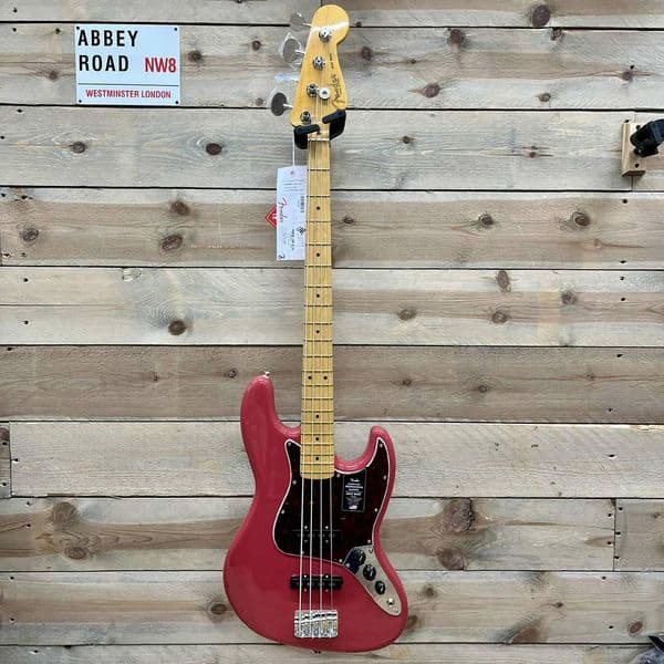 Fender American Professional Classic Jazz Bass Faded Dakota Red