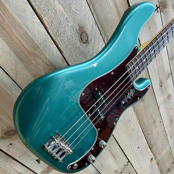 Fender American Professional Classic Precision Bass Faded Sherwood Green Metallic