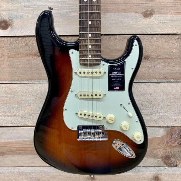 Fender American Professional II Stratocaster, Anniversary 2 Colour Sunburst