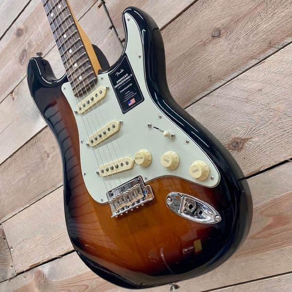 Fender American Professional II Stratocaster, Anniversary 2 Colour Sunburst