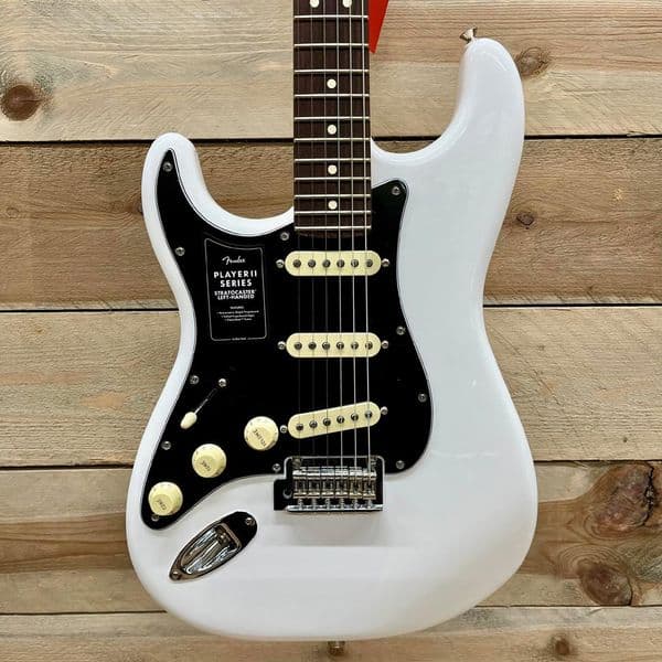 Fender Player II Stratocaster Polar White, Rosewood Fretboard Left-Handed