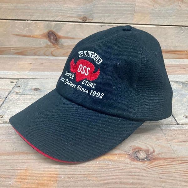 Guitar Superstore Embroidered Cap - Black