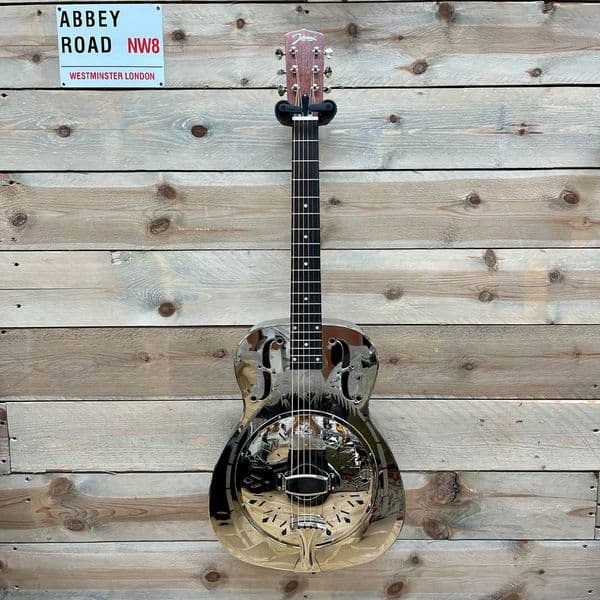 Johnson JR-998S-PN Metal Body Polished Nickel Sandblasted Sing;e Cone Resonator.