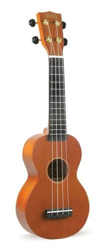 Mahalo Rainbow Series Soprano Ukulele Transparent Brown