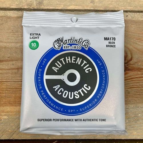 Martin Authentic Acoustic SP 10-47 80/20 Bronze Extra Light