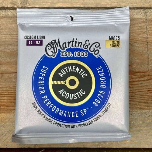 Martin Authentic Acoustic SP 11-52 80/20 Bronze Custom Light