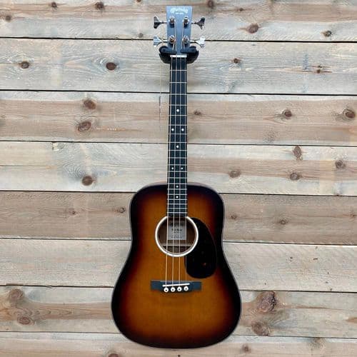 Martin DJR-10E Short Scale Electro Acoustic Bass Burst Finish
