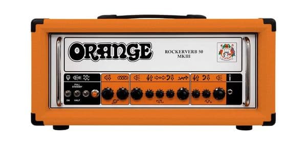 Orange Rockerverb 50H MKIII Twin channel head, 50 Watts (Ex-Demo)