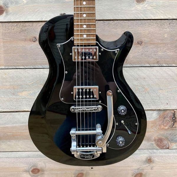 PRS S2 Starla Bigsby with Dot Inlays, Black (Ex Demo)
