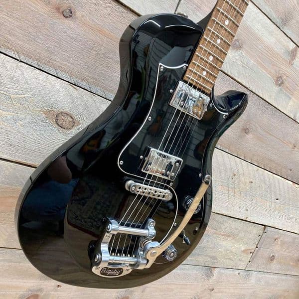 PRS S2 Starla Bigsby with Dot Inlays, Black (Ex Demo)