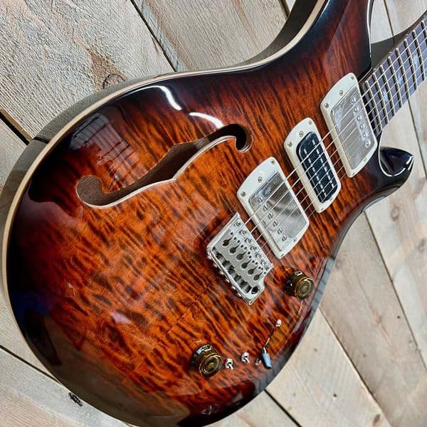 PRS SE Special Semi-Hollow Orange Tiger Smokeburst