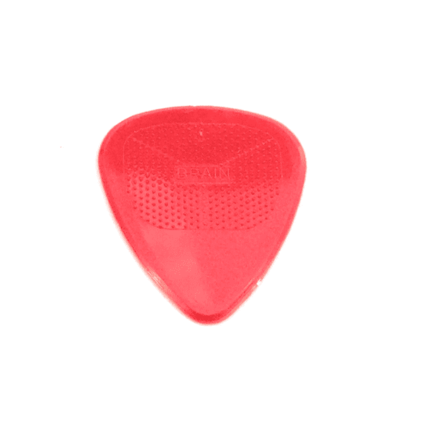 Snarling Dogs Brain Picks Set .73mm Red MEDIUM (12 Plectrums) Supplied in Tin
