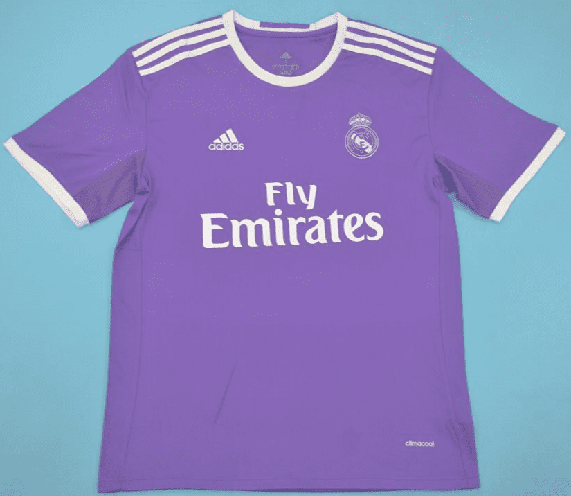 real madrid jersey purple