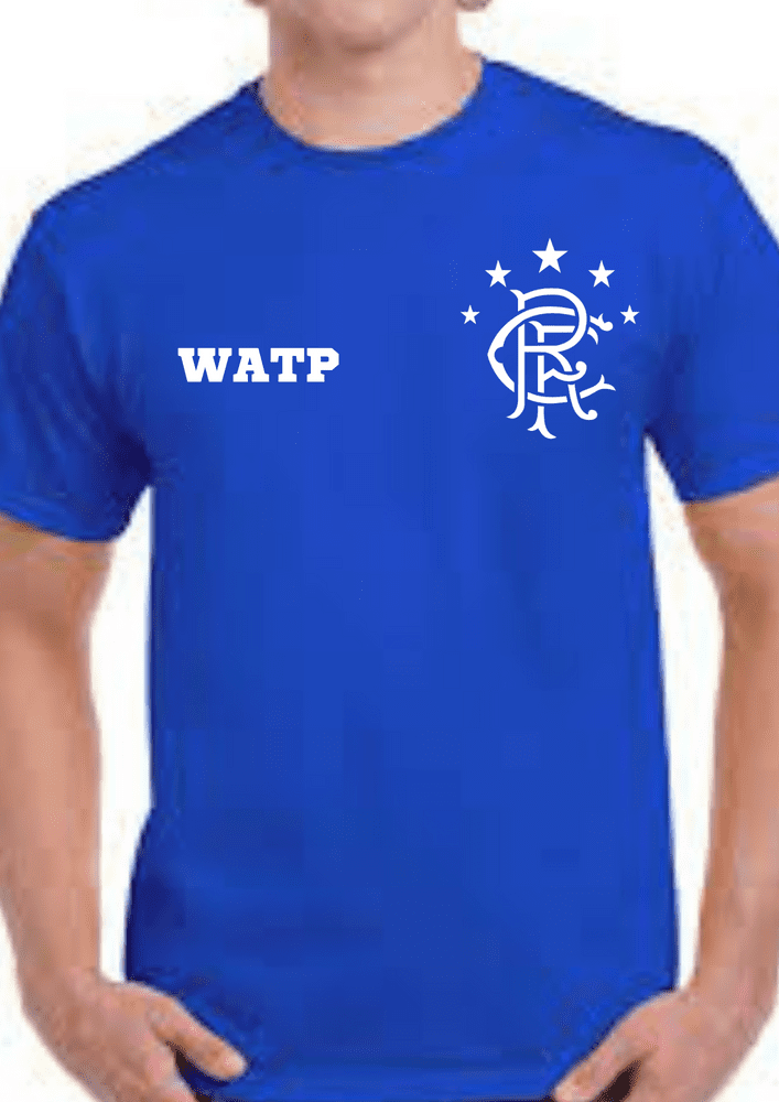 WATP / Glasgow Rangers Badge TShirts