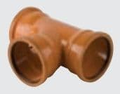 110x110mm dia Triple Socket Branch 45deg & 87.5deg