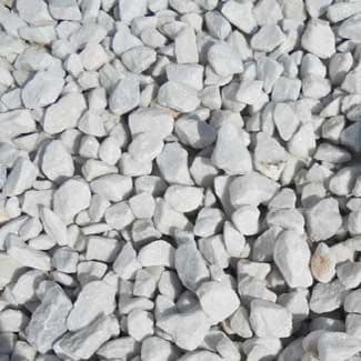 20mm White Marble 25kg & Bulk Bags