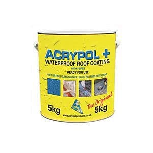 Acrypol+ Medium  Grey 5Kg for leaks on flat roofs