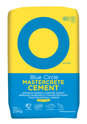 Blue Circle Mastercrete Cement 25Kg Plastic Bag