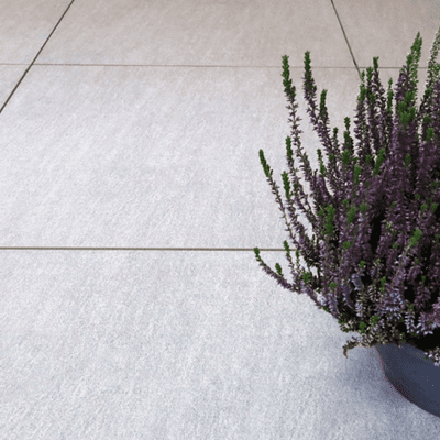 Bradstone Tatra Porcelain Paving 600x600x20mm Light Grey